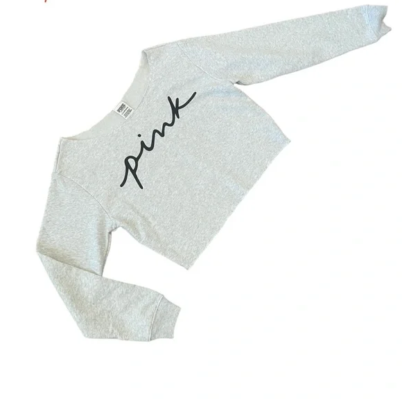 Victoria's Secret PINK cropped sweatshirt - Picture 1 of 2